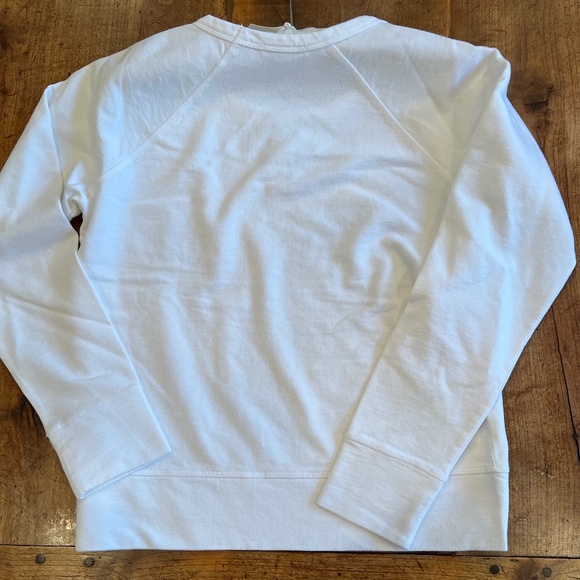 James Perse Sweatshirt, Size 2, White - NWT - Picture 4 of 9